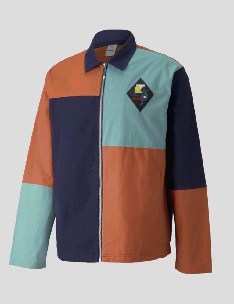 Colaborações PUMA x butter goods overshirt spellbound